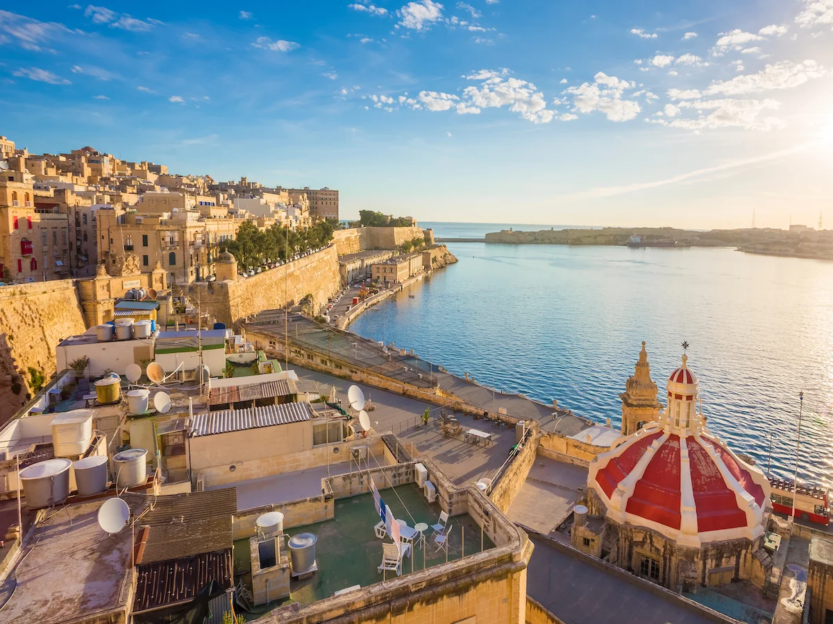 BUGIBBA - VALETTA - COSPICUA - VITTORIOSA - SENGLEA - BUGIBBA